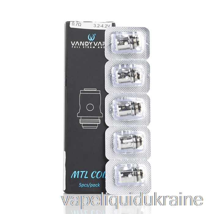 Vape Ukraine Vandy Vape Berserker MTL Replacement Coils 1.8ohm BSKR MTL Coils